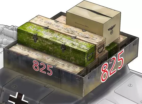 Lanmo Model Набор для переоборудования подвозчика боеприпасов для танка Panzer 1 Пластиковые детали для модели 1/35 A/B LANLM-35020