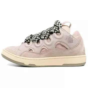 Lanvin Curb Light Sneakers Бледно-розовые женские кроссовки FW-SKDK02-DRAG-A2151 35