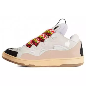 Lanvin Curb Sneaker Белые мужские кроссовки FM-SKRK11-DRAG-A2000