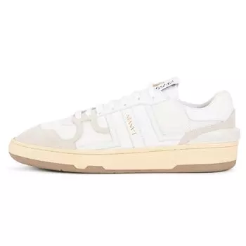 Lanvin Leather Clay Low White Мужские кроссовки FM-SKDK00-NASH-A2000 40