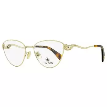 Lanvin Women s Cat Eye Eyeglasses LNV2110 722 Gold/Havana 54mm