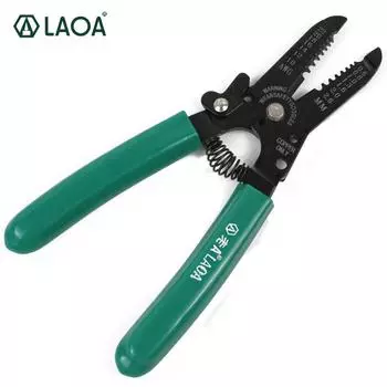 LAOA 7 Inch Wire Stripper 7 Gears Cable Cutter Multifunction Stripping Pliers Wires Cutter Electrician`s Crimping Tools