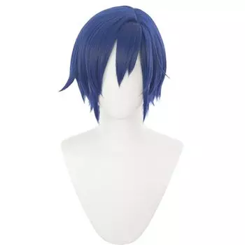 LAOBAO KAITO Kaito Маскировка Парик Костюм Аксессуар Косплей Синий Парик Термостойкий Костюм Для Вечеринки На Хеллоуин Культурный Фестиваль Событие Косплей Парик