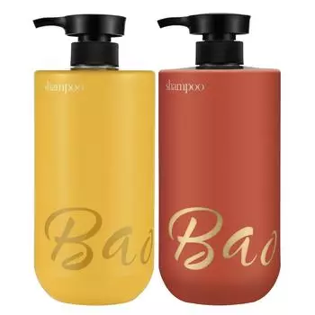 Laon Baobab 1+1 Premium Glycine Damaged Hair Protein Cooling Oily Scalp, 1 цветочный мускусный аромат + 1 грейпфрутовый аромат, 2 штуки, 930 мл