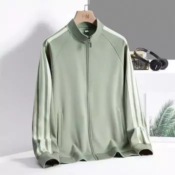 Lapel Jacket Jacket Men s Handsome Jacket Spring and Autumn New Loose Stand Collar Jacket M