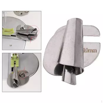 Лапка для подгибки швейной машины из нержавеющей стали, аксессуар для окантовки края для дома, промышленности