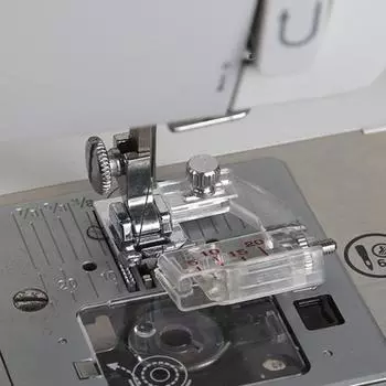 Лапка для пришивания косой бейки для швейных машин Регулируемая лапка для пришивания косой бейки Легко устанавливаемая прижимная лапка для всех бытовых швейных машин с низким хвостовиком