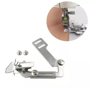 Лапка для швейного направляющего шва для бытовых промышленных швейных машин, прижимная лапка, измерительная линейка для точного заутюживания, инструмент для самостоятельного шитья