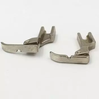 Лапка прижимной лапки П36ЛН/П36Н застежки-молнии Платформы швейной машины Индустрал 2pcs