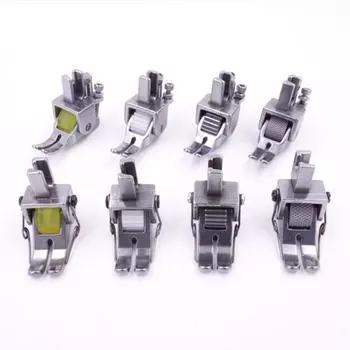 Лапка роликовой прижимной лапки швейной машины Lockstitch, подходящая для ткани из кожи