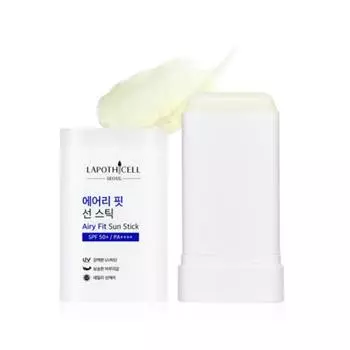 Lapoticell [Lapoticell] 1+1 Airy Fit Sun Stick SPF50+ 18.5g, 1 piece