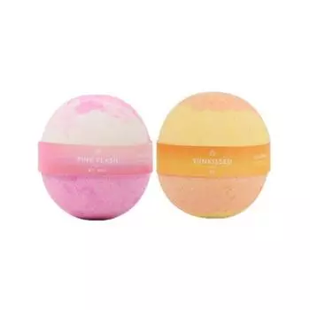 Lapsbomb Pink Flash/Sunkissed Bath Bomb 140г, корейский уход за телом Pink Flash Bath Bomb 140g