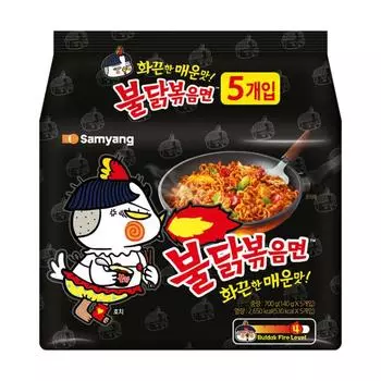 Лапша жареная Булдак 700 г, 1 шт.