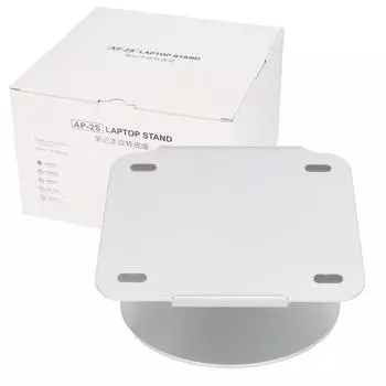 Laptop Stand 360 Degrees Rotation Ergonomic Design Aluminium Alloy Scratch Proof Anti Skid Laptop Ho