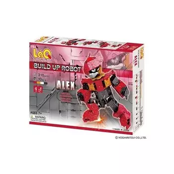 LaQ BuildUpRobot Алекс красный