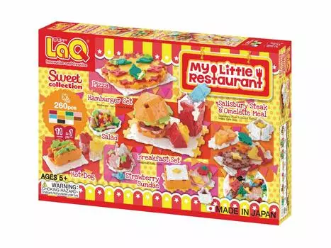 LaQ Sweet Collection My Little Restaurant Ages 5+
