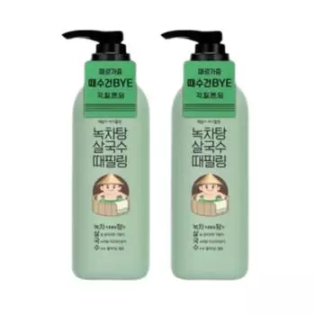 Laquebert Dmili Body Peeling Green Tea Soup Sal Noodles, 2 шт., 1 л