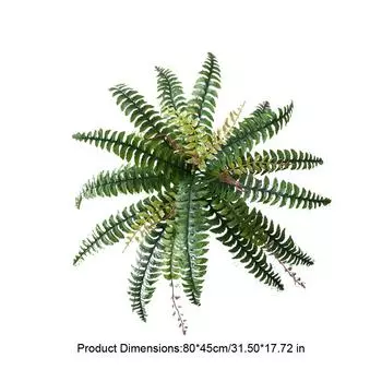 Large Artificial Palm Tree Fake Fern Tropical Persian Plant, Wall Hanging Plant, Outdoor Garden Decoration