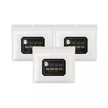 [Large capacity 30 sheets x 3 bags] [Human stem cell face mask] Cell Method Enriched Face Mask Human Stem Cell Culture Solution Highly Formulated EGF