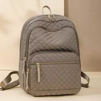 Рюкзак большой вместимости для женщин, дорожный рюкзак для поездок на работу чёрный