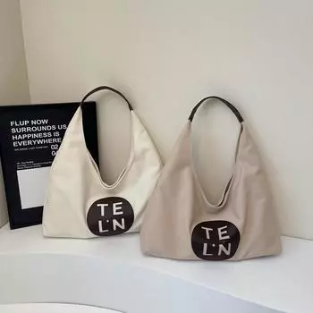 Большая вместительная сумка женская сумка через плечо сумка для поездок на работу хаки