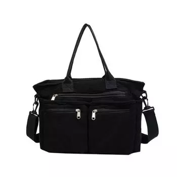 Large-capacity Cloth Bag Handbag Student Art Single-shoulder Crossbody Bag