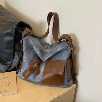 Большой вместительный рюкзак для поездок на работу для женщин 2024 года, новая многоцелевая сумка-мессенджер через плечо, рюкзак для путешествий на выход 36*13*32