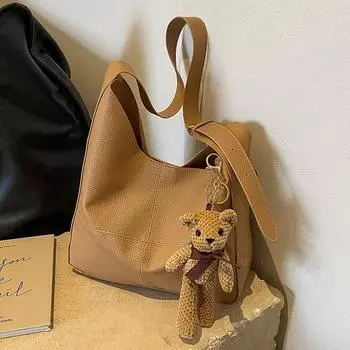 Large Capacity Commuting Bag Women s New Retro Tote Bag Women Ins Fashionable Versatile One-shoulder Handbag Women