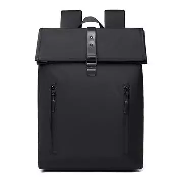 Large-capacity Commuting Computer Backpack, Fashionable Roll-top Men s Casual Backpack for Business Commuting 30cm * 15cm * 45cm