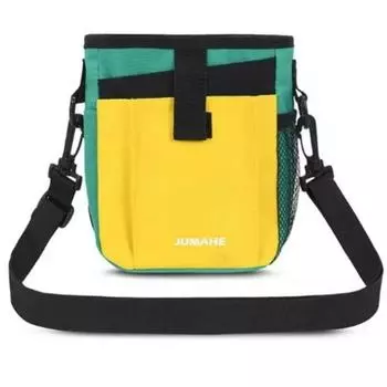 Large Capacity Dog Snack Pocket Portable Pet Poop Pouch Pet Training Shoulder Bag Outdoor Supplies