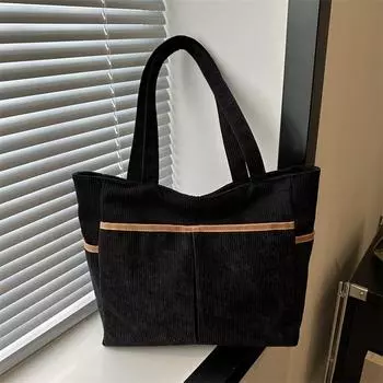 Большая вместимость модной корейской версии повседневной сумки 2024 года, универсальная сумка через плечо, сумка через подмышку, корейская версия, сумка-тоут в иностранном стиле серый