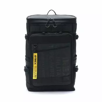 Large Capacity Fuse Box Backpack AVX598 30 Liters Black [Avirex]