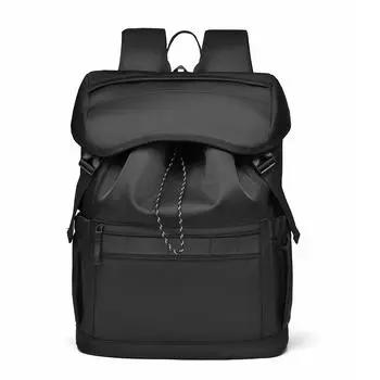 Large-capacity Leisure Travel Backpack with A Drawstring Opening, Water-resistant, Fashionable, Simple and Versatile Backpack
