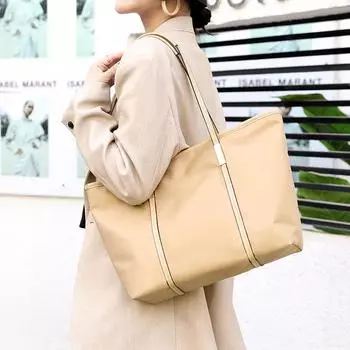 Оксфордская сумка-бутот большой вместимости, женская сумка на плечо, женская модная простая универсальная сумка One Size розовый