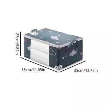 Large Capacity Quilt Storage Bag, Organizing Bag For Clothes And Luggage