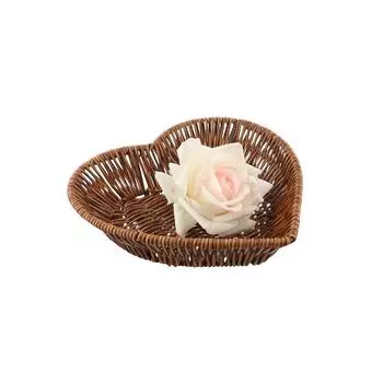 Large Capacity Serving Bread Wicker Tray Hand-Woven Serving Display Basket Bread S