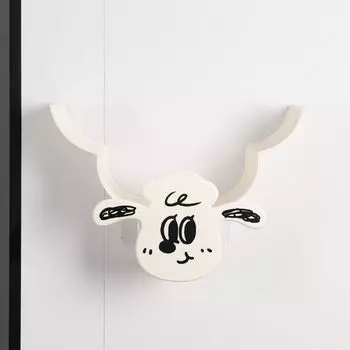 Large Capacity Sheep Toilet Paper Holder Punch-free Wall-mounted Toilet Paper Box Lavatory