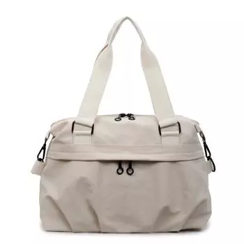 Large Capacity Shoulder Bag Travel Bag Women Crossbody Bag бежевый