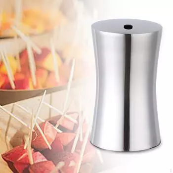 Large Capacity Stainless Steel Toothpicks for Parties, Ideal Kitchen And Restaurant. Argent