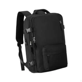 Большая вместимость дорожная сумка деловой рюкзак для хранения полет одобренный спорт мужчины для чёрный