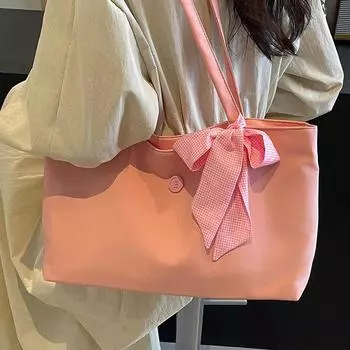 Большая вместительная сумка подмышкой женская 2024 новая модная и модная женская сумка для поездок на работу женская сумка через плечо женская