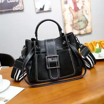 Large Capacity Women s Handbag Retro Soft Leather Women s Crossbody Bag Solid Color High-quality Texture Women s One-shoulder Underarm Bag
