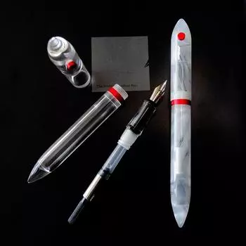 Large capacity Writing Ink Pen Model 0.5mm F Pen tip Pen Wood Resin pen Student Office supplies Stationery Gifts Office supplies