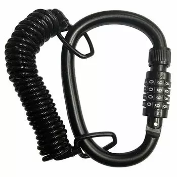 Large Carabiner Lock BK J&C JC-073CB