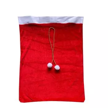 Large Christmas Gift Bag, Backpack, Candy Gift Bag, Christmas Eve Bundle Pocket One Size