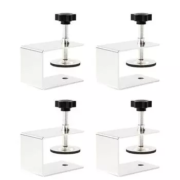 Large Drawer Front Panel Installation Clamps Cabinet Hardware Jig C Clamps 2mm Thicker Drawer Drill Hole Guide U Clamp