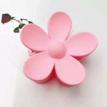 Large Flower Claw Clips For Women Fashion Hair Claw Hair Clamps Girls Matte Hairpins Sweet Headwear Barrette Hair Accessories