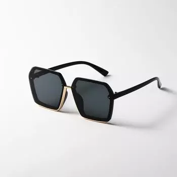 Large Frame Glasses Men S Face Covering Versatile Sunglasses Women S Sunglasses бежевый