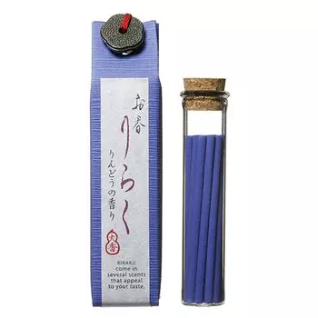 Large incense incense Riraku gentian
