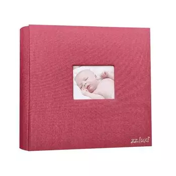 Large L 600 960 Pocket Pocket Photo Pocket Storage Linen With Photo Organizing Easy Cute Album, Capacity, Size, Sheets, Sheets, Album, Type, Album, красный